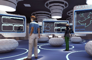 展廳設(shè)計(jì)中“娛樂(lè)性”是重要的特征(圖1)