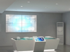 企業(yè)展廳設(shè)計空間組合變化