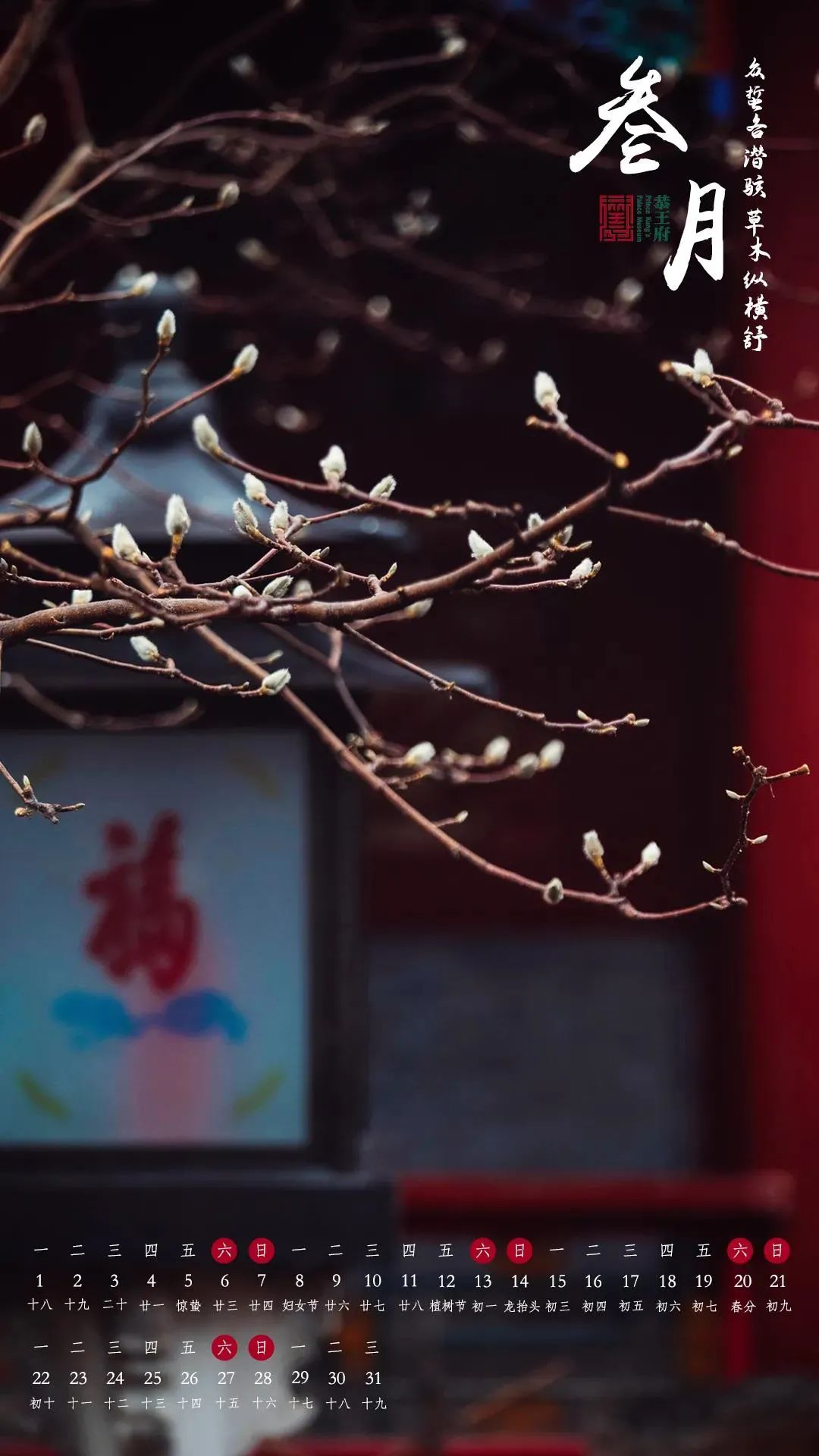 兩會(huì)開(kāi)啟，3月拼顏值拼知識(shí)的月歷大賞...(圖8)